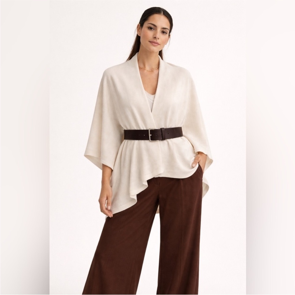 SARAH PACINI | knit wrap- new with tags | size one fits most
